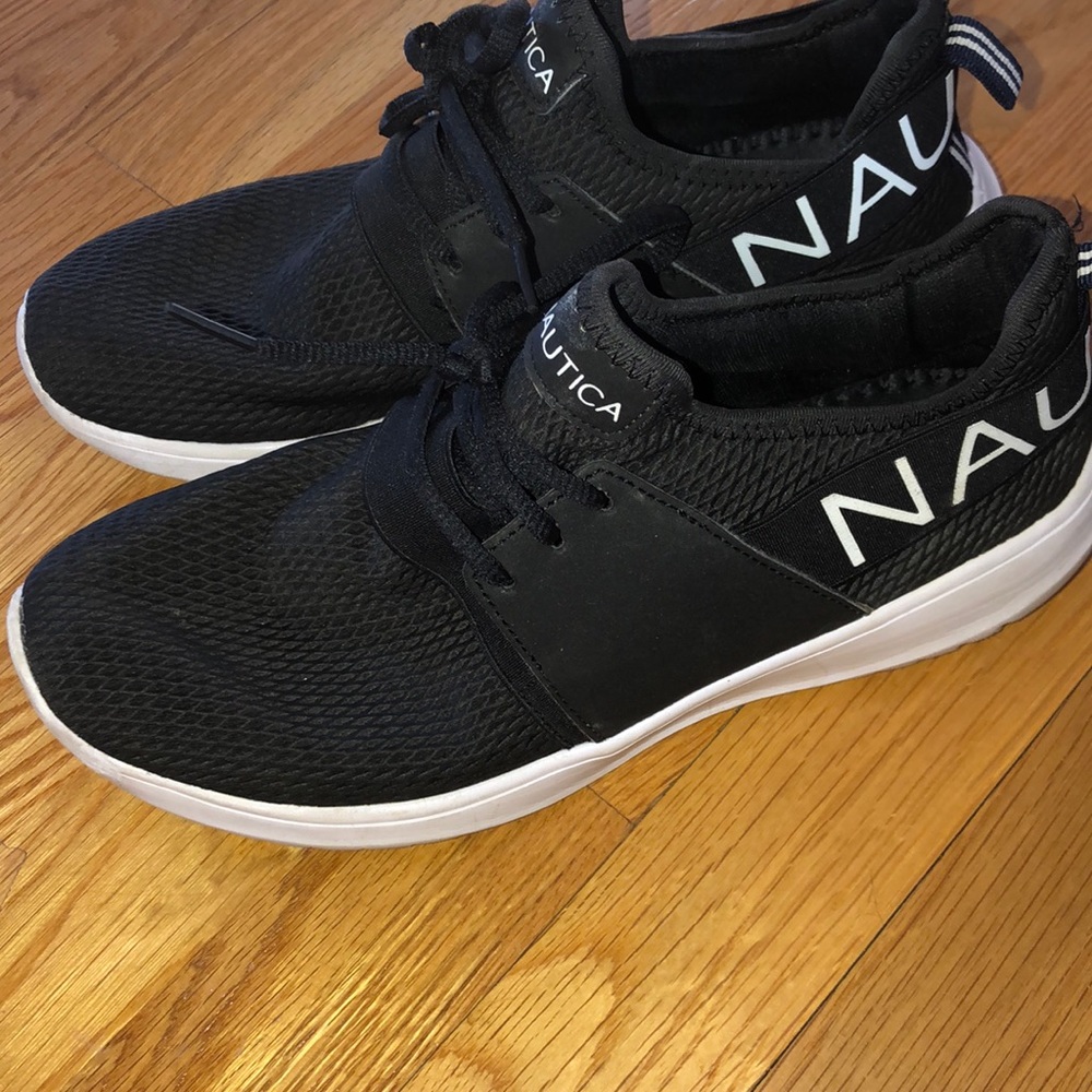 Black nautica sneakers
